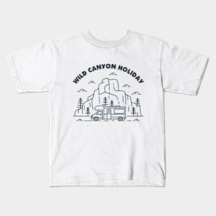 Wild Canyon Holiday 3 Kids T-Shirt